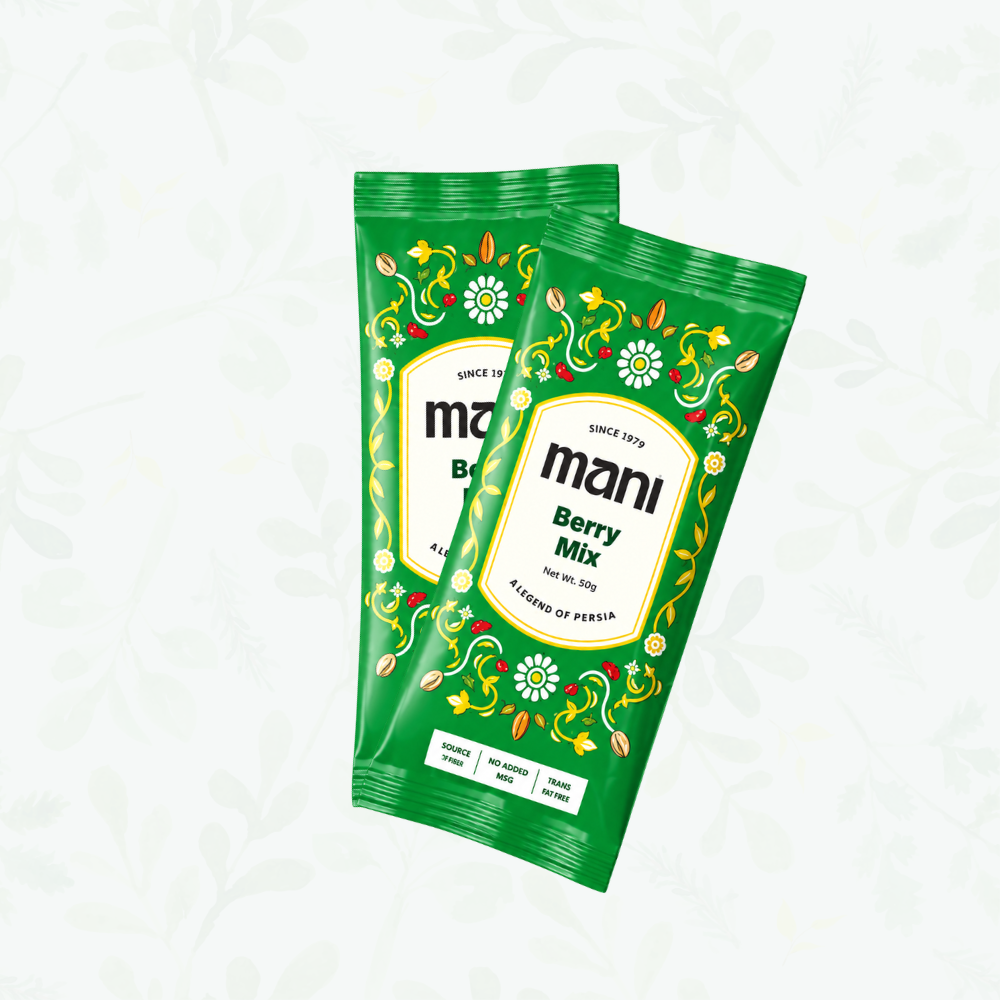 MANI BERRY & NUTS vrolijke noten-bessen snack